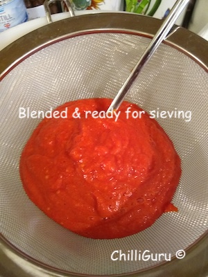 blended ingredients